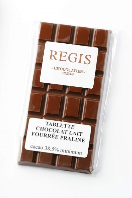 Tablette Chocolat Lait Fourré Praliné