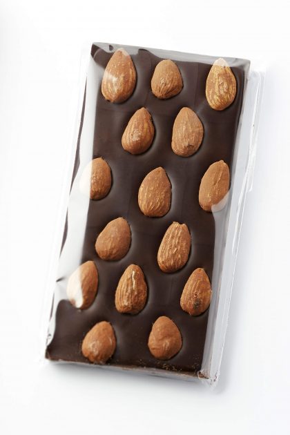 Tablette Chocolat Noir Amandes Entières