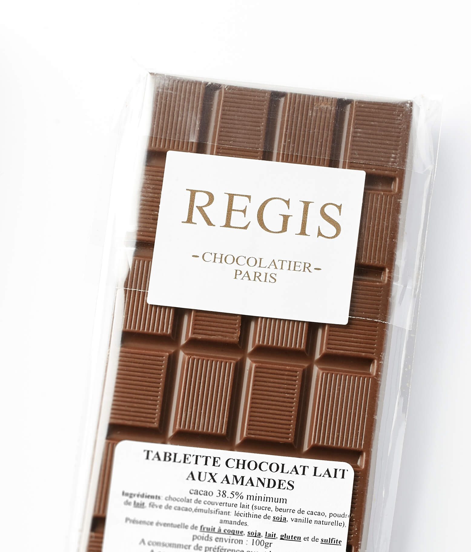 tablette choco lait amandes